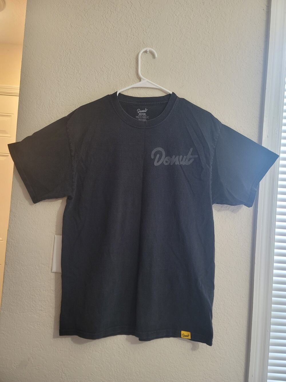 Donut Media T Shirt L Black Cars Are Pain Graphic Tee Automotive JDM Drift Faded